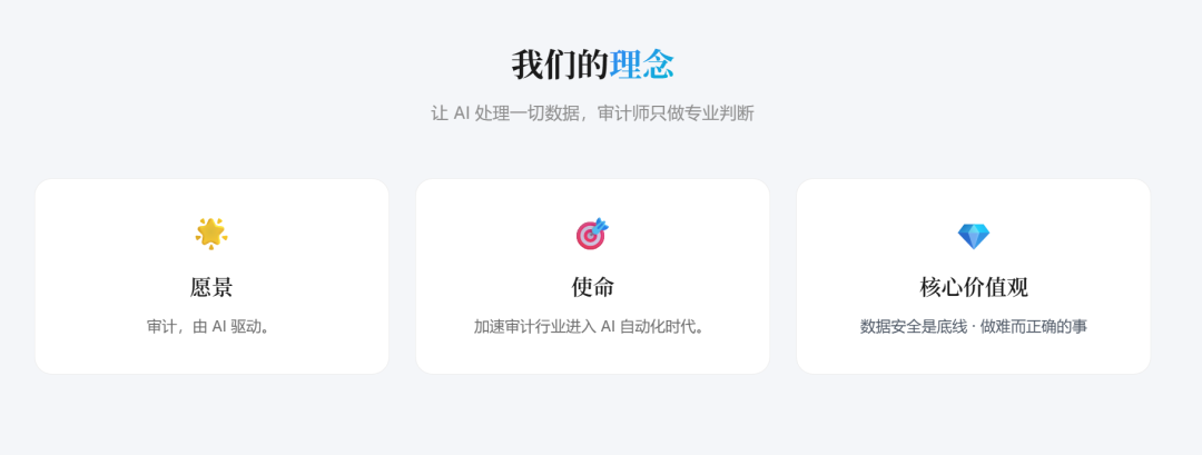 审小匠的愿景、使命与核心价值观